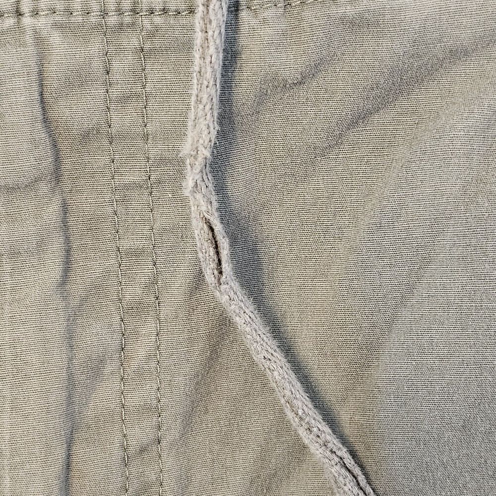 RALPH Ralph Lauren Vintage Capri Pants Pockets Logo Drawstring Green Cotton‎ 12 - Picture 3 of 16